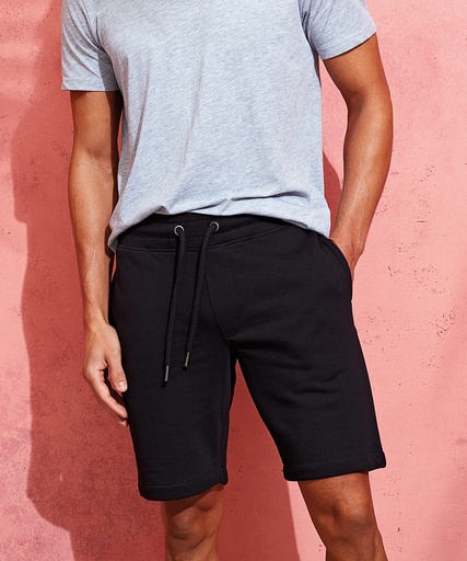 [WB901HGMES] Menís Recycled Jersey shorts (Heather Grey Melange, S)