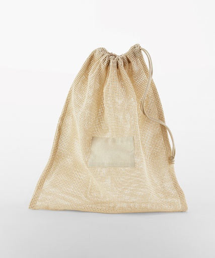 [WM155NATUXS] Organic cotton mesh sacks (XS)