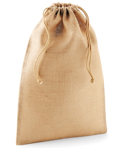 [WM415NATUXS] Jute stuff bag (Natural, XS)