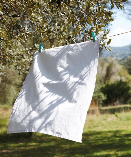 [WM701WHIT] Tea towel (White)