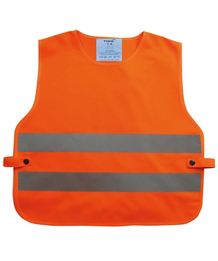 [YK101YELL] Kids hi-vis 2-band tabard (HVS269CH) (Yellow)