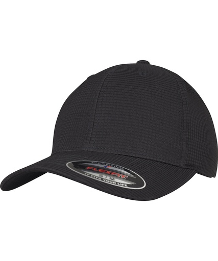 [YP053GREYSM] Flexfit hydro-grid stretch cap (6587) (Grey, S/M)