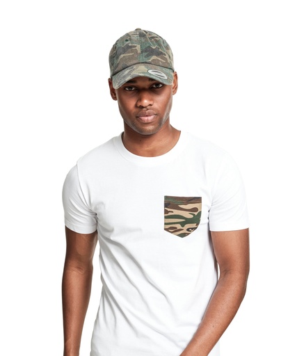 [YP094WDCA] Low-profile camo washed cap (6245CW) (Wood Camo)