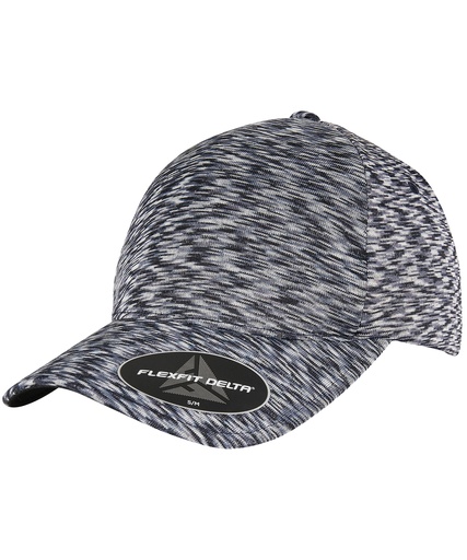 [YP147MSILSM] Flexfit delta unipanel cap (280) (Melange Silver, S/M)