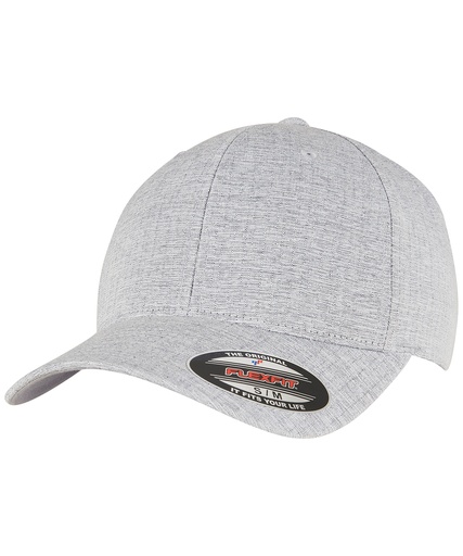 [YP149MSILSM] Flexfit heatherlight cap (6350) (Melange Silver, S/M)