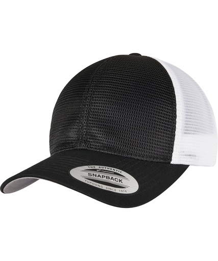 [YP162BKWH] 360∞ omnimesh 2-tone cap (6360T) (Black/White)