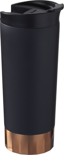 [10046901] Peeta 500 ml copper vacuum insulated tumbler (Solid Black)