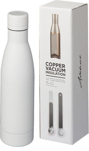 [10049401] Vasa 500 ml copper vacuum insulated bottle (White)