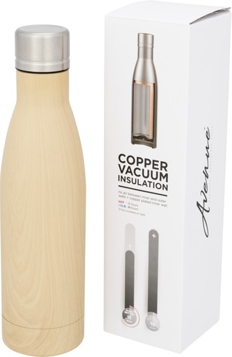 [10051500] Vasa 500 ml wood-look copper vacuum insulated bottle