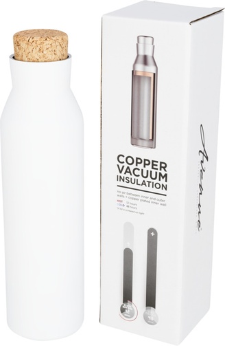 [10053502] Norse 590 ml copper vacuum insulated bottle (White)