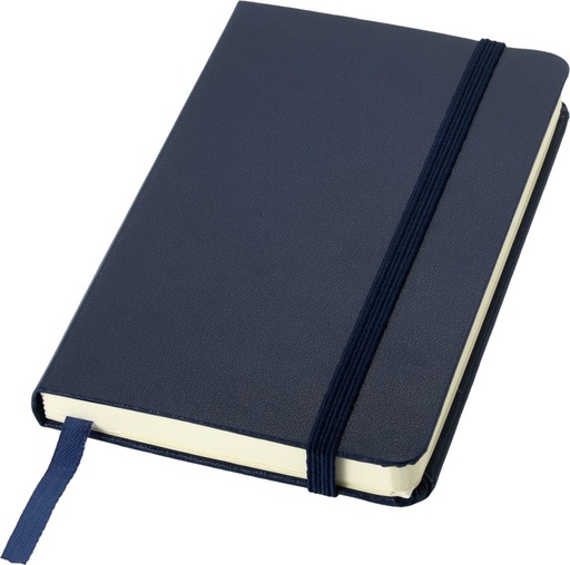 [10618001] Classic A6 hard cover pocket notebook (Navy)