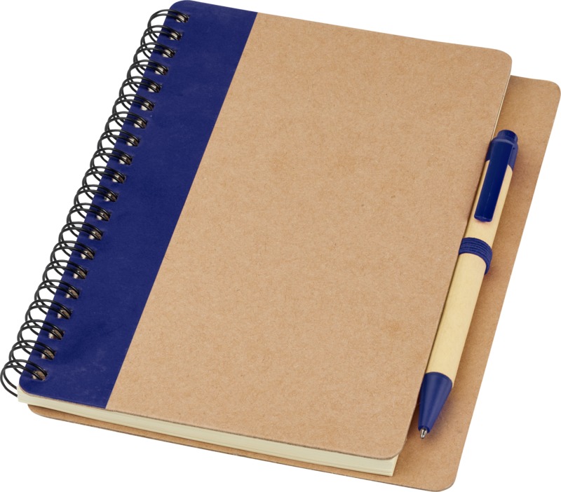 Priestly recycled notebook with pen