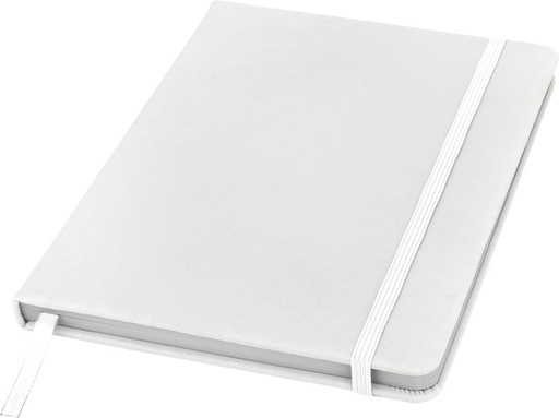 [10690403] Spectrum A5 hard cover notebook (White)