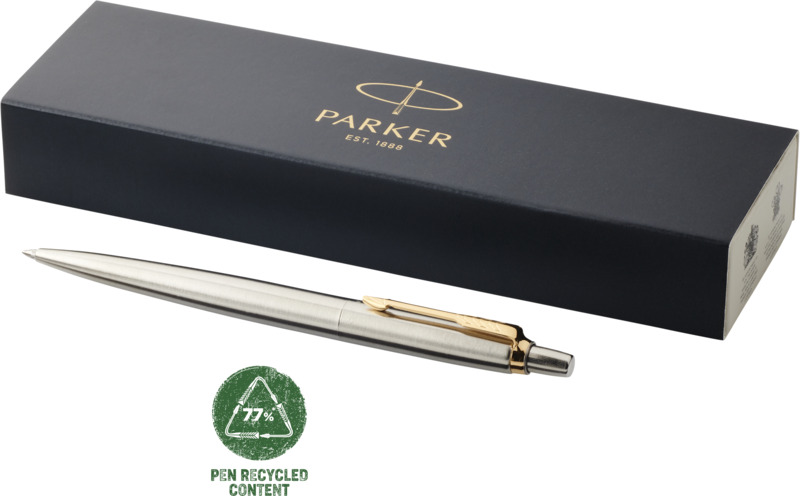 Parker Jotter SS ballpoint pen (blue ink)