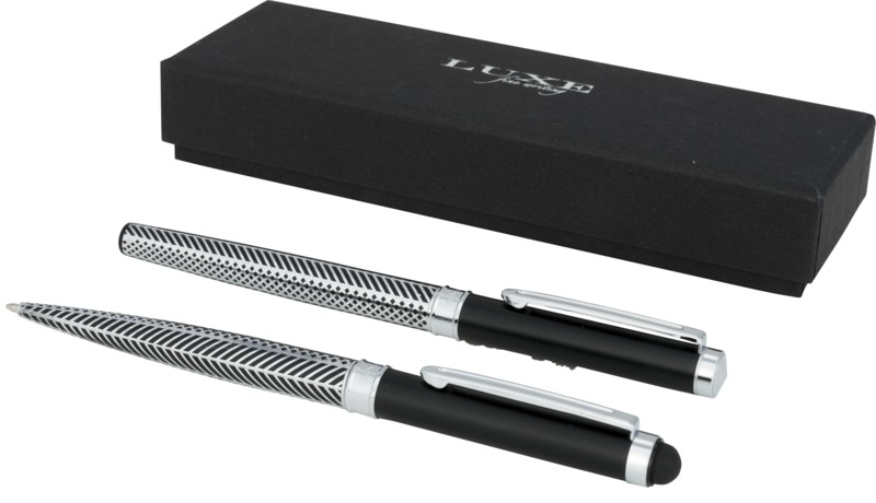 Empire duo pen gift set (black ink)