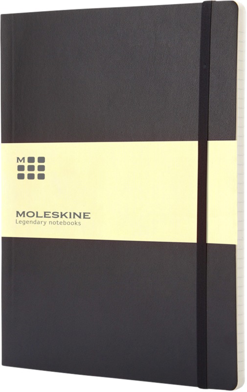 Moleskine Classic XL soft cover notebook - ruled