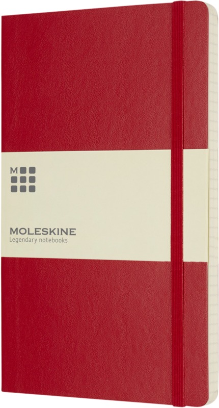 Moleskine Classic L soft cover notebook - squared