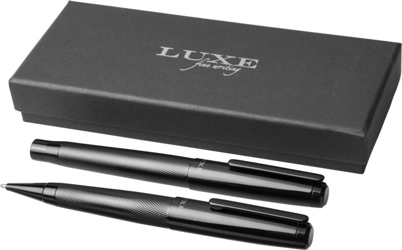 Gloss duo pen gift set (black ink)