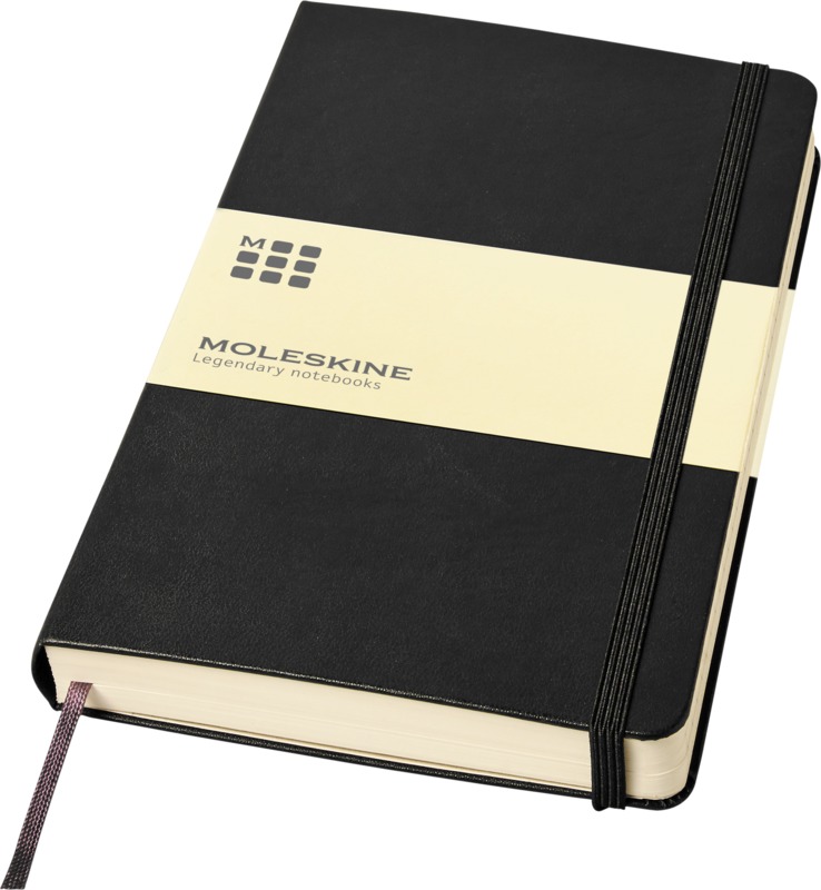 Moleskine Classic Expanded L hard cover notebook - ruled