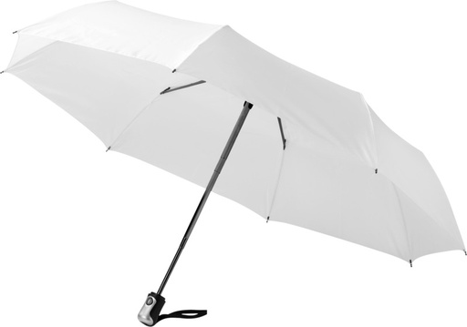 [10901604] Alex 21.5" foldable auto open/close umbrella (White)