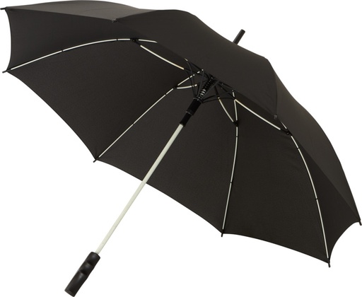 [10908703] Stark 23" windproof auto open umbrella (White/Solid black)