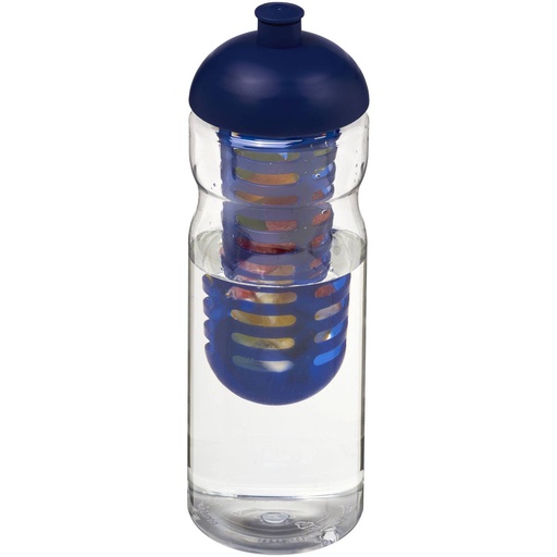 [21004801] Transparent/Blue (H2O Active® Base 650 ml dome lid sport bottle & infuser) 