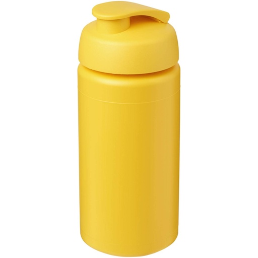 [21007221] Baseline® Plus grip 500 ml flip lid sport bottle (Yellow)