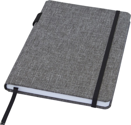 [10774280] Orin A5 RPET notebook (Heather Grey)