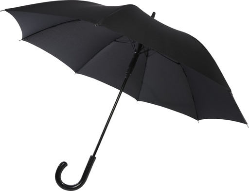 [10941390] Fontana 23" auto open umbrella with carbon look and crooked handle