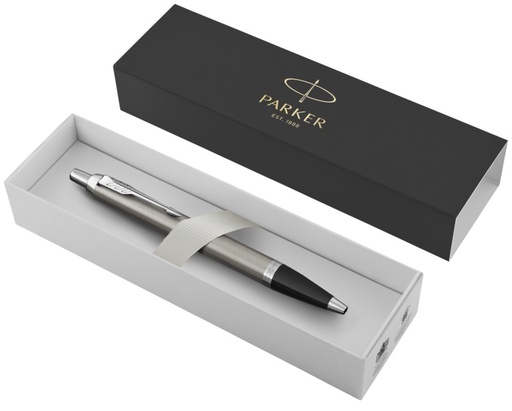 [10775881] Parker IM ballpoint pen (blue ink) (Silver)