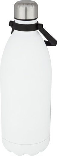 [10071001] Cove 1.5 L vacuum insulated stainless steel bottle (White)