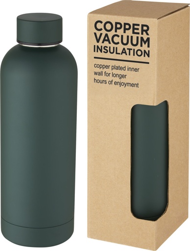 [10071264] Spring 500 ml copper vacuum insulated bottle (Green Flash)