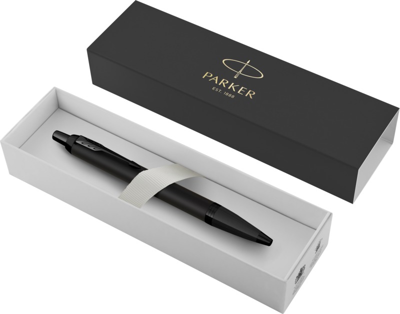 Parker IM achromatic ballpoint pen (blue ink)