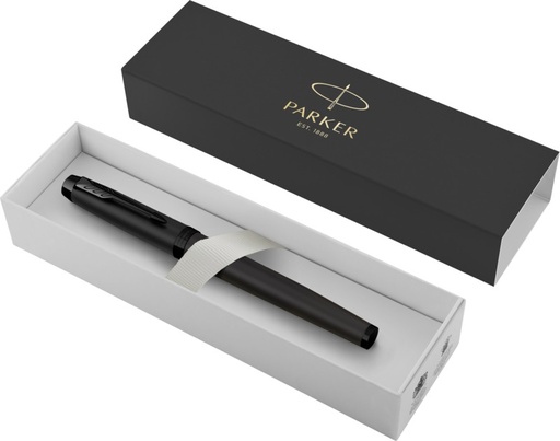 [10780290] Parker IM achromatic rollerball pen (black ink)