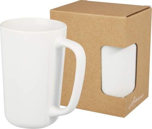 [10072801] Perk 480 ml ceramic mug (White)