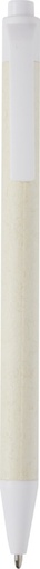 [10780701] Dairy Dream recycled milk cartons ballpoint pen (black ink) (White)