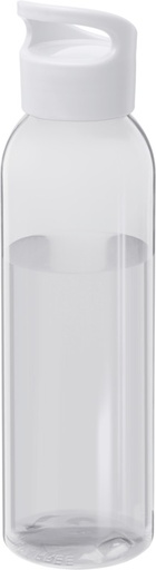 [10077701] Sky 650 ml recycled plastic water bottle (White)