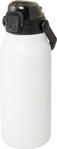 [10078901] Giganto 1600 ml RCS certified recycled stainless steel copper vacuum insulated bottle (White)