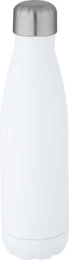 [10079001] Cove 500 ml RCS certified recycled stainless steel vacuum insulated bottle  (White)