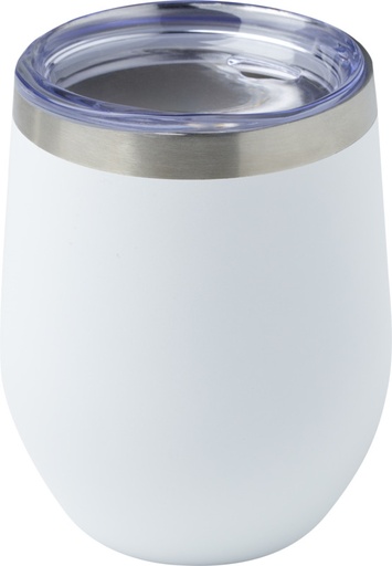 [10079901] Corzo 350 ml RCS certified recycled stainless steel copper vacuum insulated cup (White)