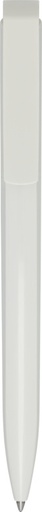 [10792601] Lucia recycled plastic ballpoint pen (blue ink) (White)