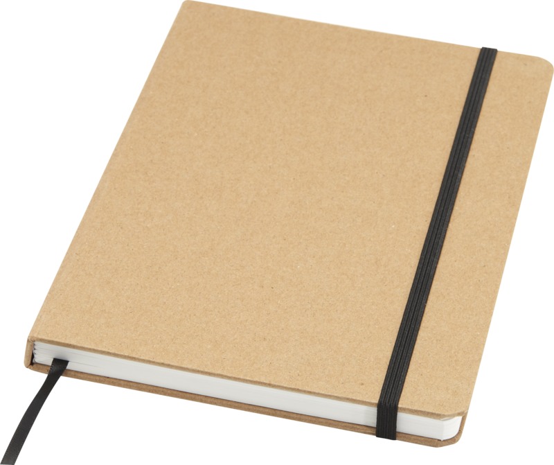 Holm A5 stone paper hard cover notebook with lined pages