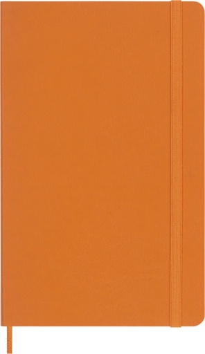 [10793231] Moleskine 100% VEGEA® Capri L soft cover notebook - ruled (Orange)