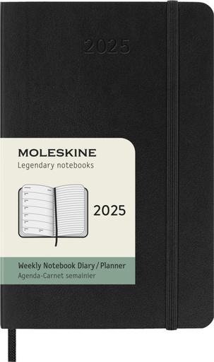 [10794990] Moleskine soft cover 12 month weekly PK planner