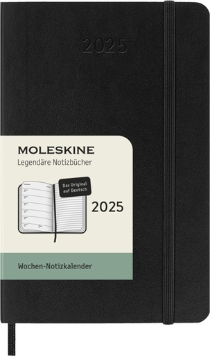 [10795890] Moleskine soft cover 12 month weekly PK planner - German