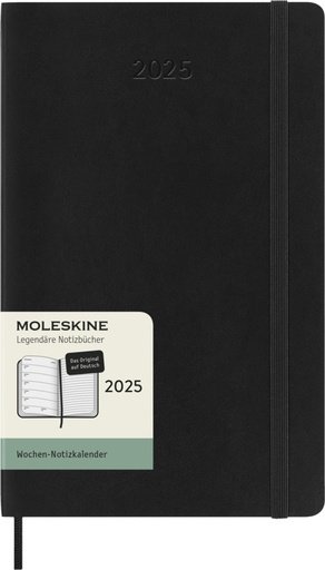 [10795990] Moleskine soft cover 12 month L weekly planner - German