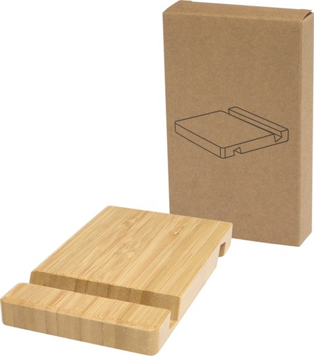 [10460371] Bubup bamboo 2-angled tablet and phone stand