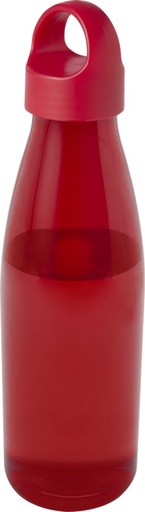 [10083521] Bergen 800 ml recycled plastic water bottle (Red)