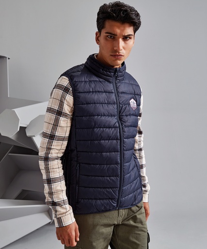 [TS040NAVYS] Traverse padded gilet (Navy, S)