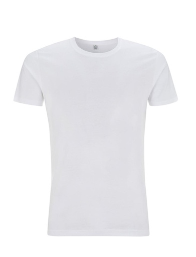 [EP03-WH1] MEN'S SLIM FIT JERSEY T-SHIRT (White, S)